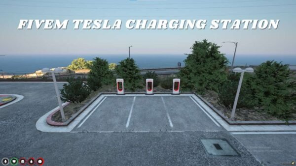 fivem tesla charging station